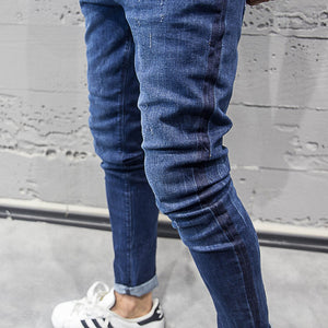 SIDE STRIPED MENS JEANS