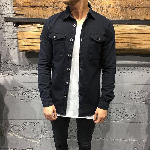 LONG SLEEVE SLIM FIT SHIRT