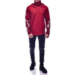 TURTLENECK AND HOODIE MEN'S SWEATER 3544