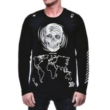 Load image into Gallery viewer, SKULL PRINT MENS SWEATER