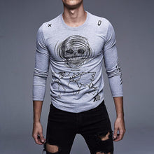 Load image into Gallery viewer, SKULL PRINT MENS SWEATER