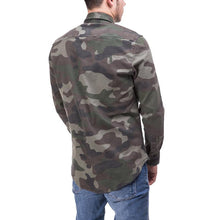 Load image into Gallery viewer, CARGO DENIM SHIRT CAMOUFLAGE 3672