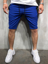 Load image into Gallery viewer, WAISTBAND AND DRAWSTRING STRIPED SHORTS 3864