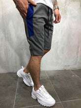 Load image into Gallery viewer, WAISTBAND AND DRAWSTRING STRIPED SHORTS 3866