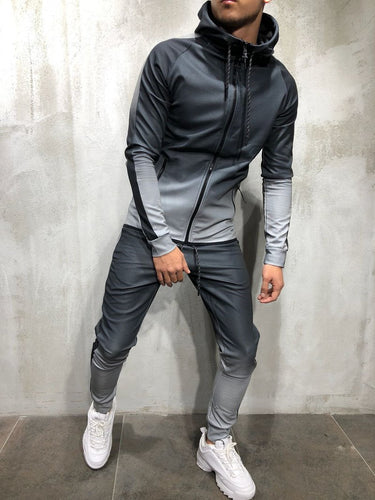 HOODED TRACKSUIT DIP DYE WASH 3960