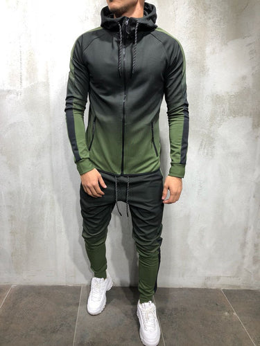 HOODED TRACKSUIT DIP DYE WASH 3961