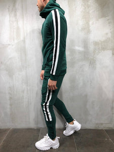 TURTLENECK COTTON TRACKSUIT HOODED 3982