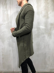 OVERSIZED HOODED CARDIGAN 3987