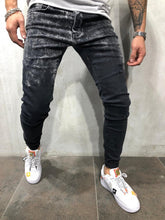 Load image into Gallery viewer, BLACK STONEWASHED JEANS SKINNY FIT 3990