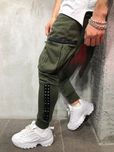 Load image into Gallery viewer, CARGO JOGGER SWEATPANTS TRACKPANTS 3995