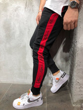 Load image into Gallery viewer, JOGGER SWEATPANTS SIDE STRIPES 3997