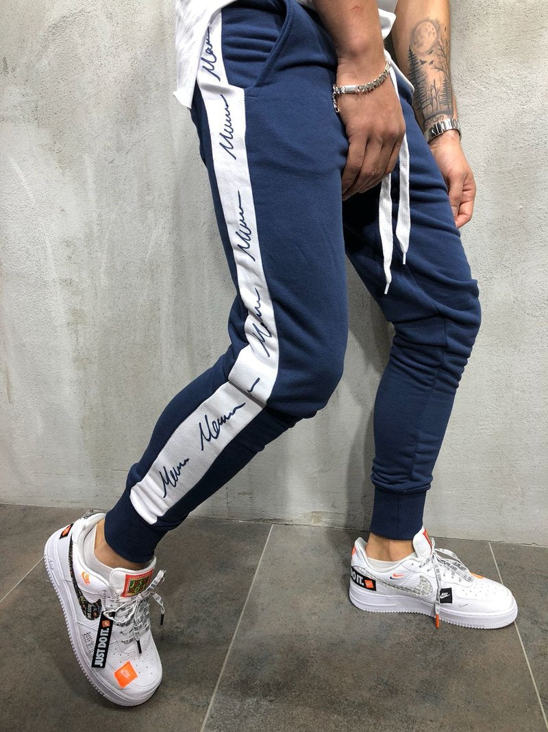 JOGGER SWEATPANTS SIDE STRIPES 3998